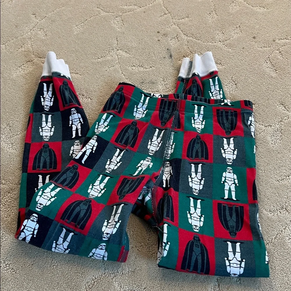 Hanna Andersson Star Wars Christmas Storm Troopers PJs 8